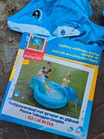Kinderzwembad met glijbaan en dolfijn (lek), Ophalen of Verzenden, Gebruikt, Overige typen