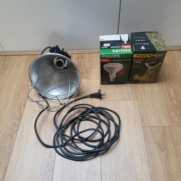 Infrarood lamp voor dieren max 250watt beschikbaar voor biedingen
