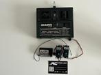 Acoms AP-227 zenderset + servo's + ontvanger rc modelbouw, Elektro, Gebruikt, Ophalen of Verzenden, Onderdeel