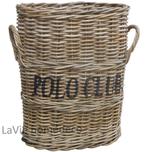 Mooie grote paraplumand Poloclub, Ophalen of Verzenden, Nieuw, Rechthoekig, Riet