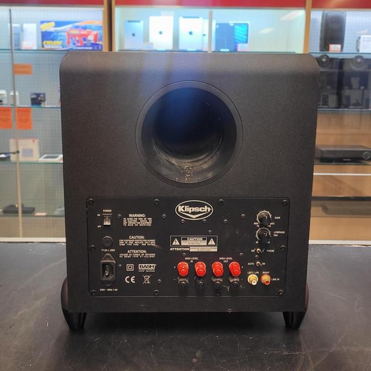 Klipsch Subwoofer R10S+ Actieve Subwoofer - In Nette Staat, Audio, Tv en Foto, Luidsprekers, Zo goed als nieuw