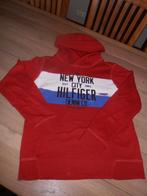 Capuchontrui maat 164 Tommy Hilfiger rood, Gebruikt, Trui of Vest, Ophalen of Verzenden, Tommy Hilfiger