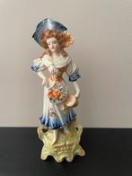 Vintage Porseleinen Figuur Dame met Hoed, Ophalen of Verzenden