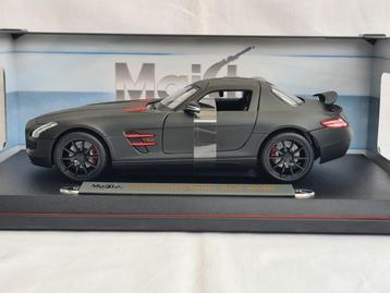 Mercedes-Benz SLS AMG Matt Black Maisto 1:18 beschikbaar voor biedingen