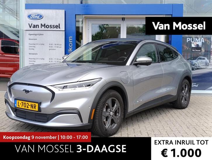 Ford Mustang Mach-E RWD 75 kWh Panoramadak | Adaptive Cruise, Auto's, Ford, Bedrijf, Te koop, Mustang, 360° camera, ABS, Achteruitrijcamera