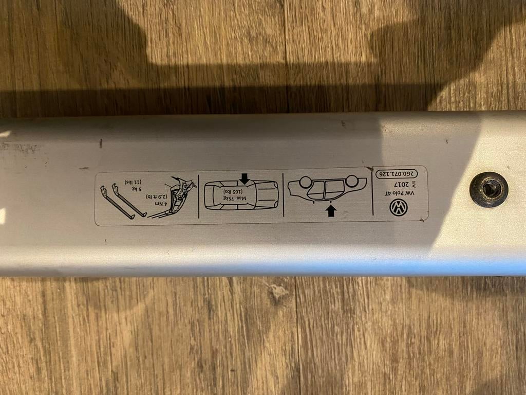 Originele VW Polo Dakdragers, Ophalen of Verzenden, Gebruikt