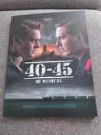 Programmabrochure 40-45 de musical, Tickets en Kaartjes