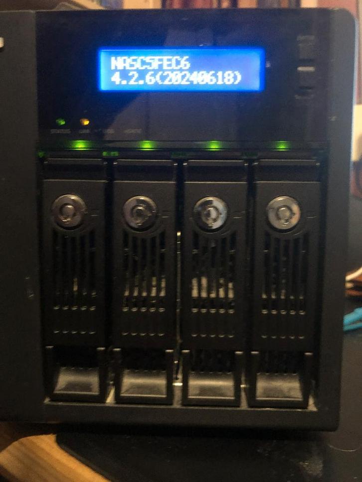 QNAP TS-459 Pro incl. 4x1Tb disc, Computers en Software, NAS, Gebruikt, Ophalen of Verzenden