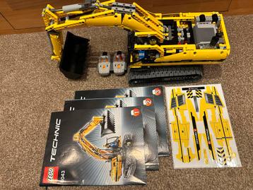 Lego Technic 8043 Graafmachine - Perfecte Staat! beschikbaar voor biedingen