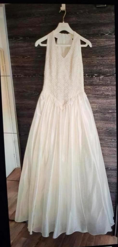 Mooie trouwjurk, mt 38, Kleding | Dames, Trouwkleding en Trouwaccessoires, Zo goed als nieuw, Trouwjurk, Wit, Ophalen of Verzenden