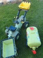 traptraktor met voorlader, Ophalen, Zo goed als nieuw, Overige merken, Met kar of aanhanger