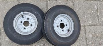 Aanhanger of trailer 2 bike wielen. beschikbaar voor biedingen