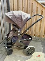 Joolz geo 2 zwart/antraciet, Zo goed als nieuw, Combiwagen, Verstelbare duwstang, Ophalen