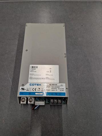 Cotek AE 800-60 SMPSU Voeding 60V 13.4A 800W beschikbaar voor biedingen