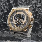 Seiko Kinetic Chronograph Ref. SNL054 - 7L22-0AV0 Two Tone, Seiko, Gebruikt, Zwart, IOS