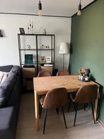 Gratis houten tafel - ophalen in [Breda], Huis en Inrichting, Tafels | Eettafels, Gebruikt, 100 tot 150 cm, Ophalen of Verzenden