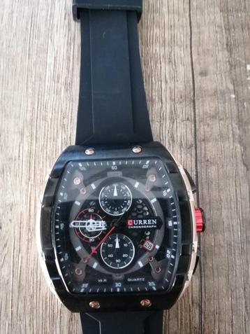 CURREN Chronograph Quartz Horloge beschikbaar voor biedingen
