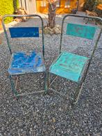 2 brocante stoeltjes, Antiek en Kunst, Curiosa en Brocante, Ophalen