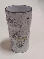 retro vaas 70er jaren herten decoratie hoogte 16 cm, Ophalen, Huis en Inrichting