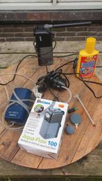 Filter, 2 pompjes, thermometer, alles in 1 koop, Ophalen of Verzenden, Zo goed als nieuw