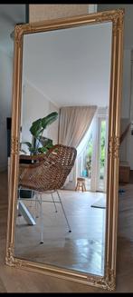 Spiegel goudbrons antieklook met facet, Huis en Inrichting, Woonaccessoires | Spiegels, Ophalen of Verzenden, Nieuw, Rechthoekig