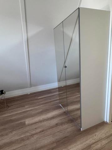 IKEA PAX kledingkast – met spiegels & 2 hangroedes - afbeelding 2