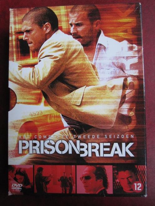 Prison Break Het complete tweede seizoen (2006) 6 disc, Cd's en Dvd's, Dvd's | Tv en Series, Zo goed als nieuw, Actie en Avontuur