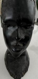 AFRIKAANSE STENEN HOOFD VAN EEN VROUW, Antiek en Kunst, Kunst | Beelden en Houtsnijwerken, Ophalen
