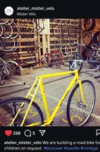 Vintage retro Brouwer racefiets- kind, Zo goed als nieuw, Ophalen, Overige merken, 10 tot 15 versnellingen
