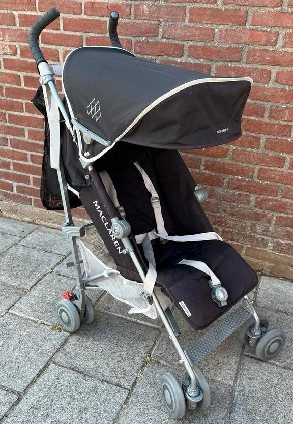 Maclaren Buggy Quest, Kinderen en Baby's, Buggy's, Gebruikt, Maclaren, Regenhoes, Verstelbare rugleuning, Zonnekap, Ophalen