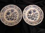 4 Zwiebelmuster porseleinen dinner borden, Antiek en Kunst, Ophalen of Verzenden