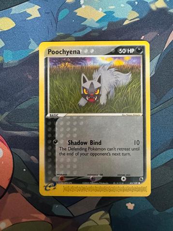 Pokémon kaart Poochyena #65 Ruby & Sapphire beschikbaar voor biedingen