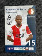 Feyenoord spelerskaart Mokotjo met handtekening, Ophalen of Verzenden, Zo goed als nieuw