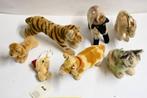 7x steiff knuffels hond  tijger ram geit koe lot steiff, Antiek en Kunst, Antiek | Speelgoed, Ophalen of Verzenden