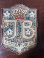 Cloisonné tegel Juliana & Bernard 12,5 jaar, Verzamelen, Koninklijk Huis en Royalty, Gebruikt, Overige typen, Ophalen of Verzenden