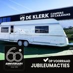 Tabbert PUCCINI 685 DF 50% Deals (bj 2025), Caravans en Kamperen, Tabbert, Bedrijf, 8 meter en meer, Tot en met 4