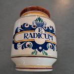 Vintage apothekerspot van Delfts Holland, E Radicum, Ophalen of Verzenden