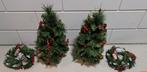Kerst boompjes led en kransjes, Diversen, Kerst, Ophalen of Verzenden, Zo goed als nieuw