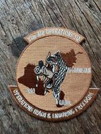 32nd AOS Embleem Wolfhounds voormalig 32nd FS, Ophalen of Verzenden, Nieuw, Patch, Badge of Embleem
