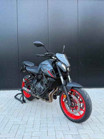 Yamaha MT-07 Nardo Grey/Akrapovic/55Kw/2021 beschikbaar voor biedingen