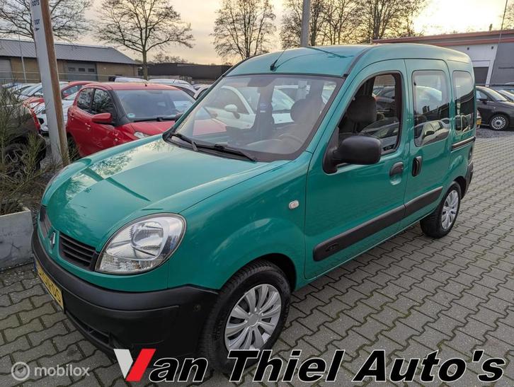 Renault Kangoo combi 1.6-16V Expression Luxe, Auto's, Renault, Bedrijf, Te koop, Kangoo, ABS, Airbags, Airconditioning, Alarm