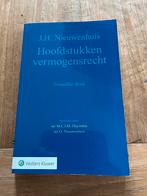 Hoofdstukken vermogensrecht - Nieuwenhuis, Ophalen of Verzenden, Gamma, Nieuw, WO