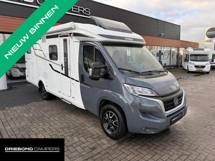 Hymer EXSIS-T 580 Enkele Bedden Luifel Fietsenrek Duo Contro, Caravans en Kamperen, Campers, Bedrijf, tot en met 3, Half-integraal
