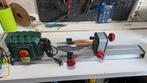 Parkside Houtdraaibank met Beitels, Doe-het-zelf en Verbouw, Draaibanken, Ophalen, Gebruikt, Houtdraaibank, Minder dan 500 mm