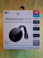 Google Chromecast Ultra 4K met Ethernet poort, Ophalen of Verzenden, Zo goed als nieuw, HDMI