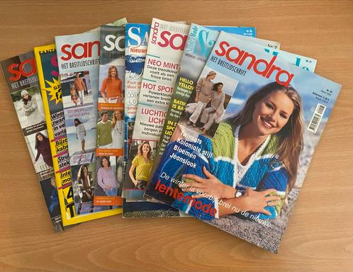 Sandra Breimode  - Vintage Breipatronen, Hobby en Vrije tijd, Breien en Haken, Zo goed als nieuw, Breien, Patroon of Boek, Ophalen of Verzenden