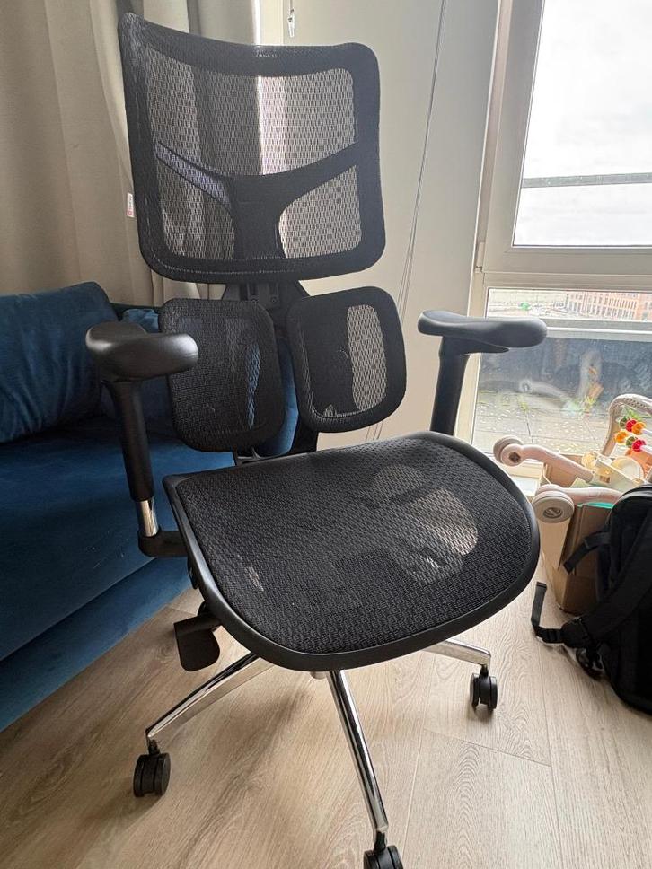 Sihoo Doro S100 Ergonomic Chair (Ready for pickup), Huis en Inrichting, Bureaustoelen, Zo goed als nieuw, Bureaustoel, Zwart, Ergonomisch