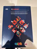 InBusiness Financieel Administratieve Expertkennisleerjaar 3, Ophalen of Verzenden, Beta, Zo goed als nieuw, MBO