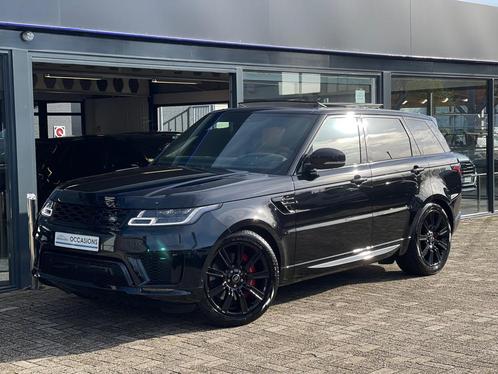 Land Rover Range Rover Sport P400e Black Pakket PANO/360CAM/, Auto's, Land Rover, Bedrijf, Te koop, 360° camera, 4x4, ABS, Achteruitrijcamera