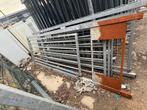 Hekwerk Poorten & Spijlen, Ophalen, Met poort, Gebruikt, Dubbelstaafmat hekwerk